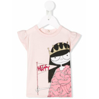 The Marc Jacobs Kids Camiseta Let's Party com estampa - Rosa