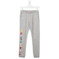The Marc Jacobs Kids cotton sweatpants - Cinza