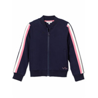 The Marc Jacobs Kids Jaqueta esportiva com logo - Azul