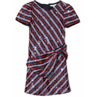 The Marc Jacobs Kids Vestido com detalhe de laço em paetês - Rosa