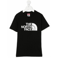 The North Face Kids Camiseta com estampa de logo - Preto