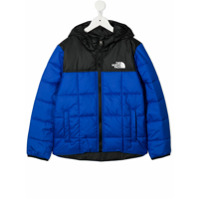 The North Face Kids Jaqueta matelassê com zíper - Azul