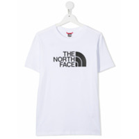The North Face Kids TEEN logo print T-shirt - Branco