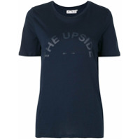 The Upside Camiseta com estampa de logo - Azul