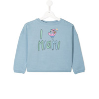 The Webster Kids Moletom com estampa - Azul