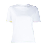 Thom Browne Camiseta com fenda lateral - Branco