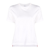 Thom Browne Camiseta de jersey mangas curtas - Branco