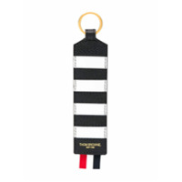 Thom Browne Chaveiro de couro granulado - Preto