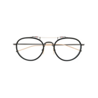 Thom Browne Eyewear Armação de óculos Pantos - Preto