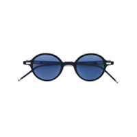 Thom Browne Eyewear Óculos de sol arredondado - Azul
