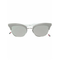 Thom Browne Eyewear Óculos de sol gatinho - Cinza