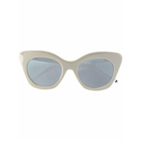 Thom Browne Eyewear Óculos de sol oversized - Cinza