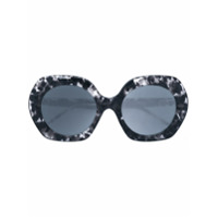 Thom Browne Eyewear Óculos de sol oversized - Cinza