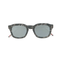 Thom Browne Eyewear Óculos de sol quadrado - Cinza