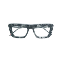 Thom Browne Eyewear Óculos de sol quadrado - Cinza