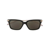 Thom Browne Eyewear Óculos de sol quadrado - Preto