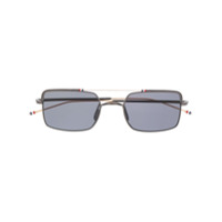 Thom Browne Eyewear Óculos de sol quadrado - Preto