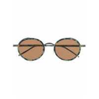 Thom Browne Eyewear Óculos de sol tartaruga - Azul