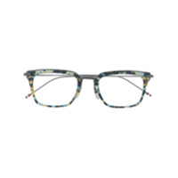Thom Browne Eyewear Óculos de sol wayfarer quadrado - Azul