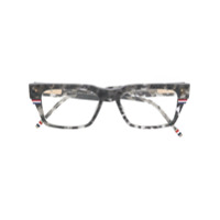 Thom Browne Eyewear rectangular-frame glasses - Cinza