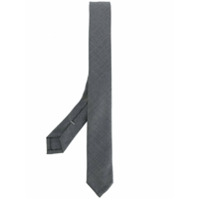 Thom Browne Gravata 'Necktie in Super 120's Twill' - Cinza