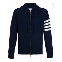 Thom Browne Moletom de tricot de cashmere - Azul