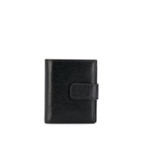 Thom Browne pebbled billfold wallet - 001 BLACK