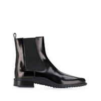 Tod's Ankle boot com textura no solado - Preto