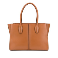 Tod's Bolsa tiracolo grande de couro - Marrom