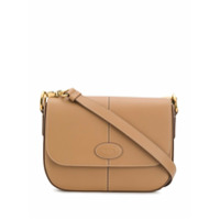 Tod's Bolsa transversal com costura contrastante - Neutro
