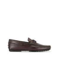 Tod's Mocassim City Timeless Gommino - Marrom