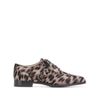 Tod's Sapato oxford com estampa de leopardo - Neutro