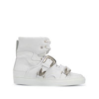 Toga Virilis Tênis cano alto com fivela - Branco