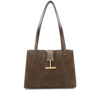 Tom Ford Bolsa tote com aplicações - Marrom