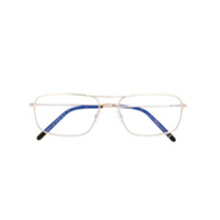 Tom Ford Eyewear Armação de óculos aviador - Dourado