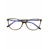 Tom Ford Eyewear Armação de óculos gatinho - Marrom