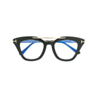 Tom Ford Eyewear Armação de óculos gatinho - Preto
