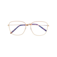 Tom Ford Eyewear Armação de óculos quadrada - Dourado