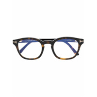 Tom Ford Eyewear Óculos de sol com lentes removíveis - Marrom