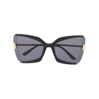 Tom Ford Eyewear Óculos de sol de borboleta Gia - Preto