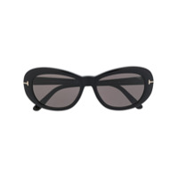 Tom Ford Eyewear Óculos de sol oval Elodie - Preto