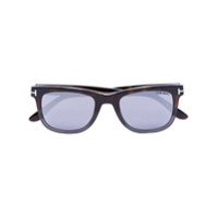 Tom Ford Eyewear Óculos de sol quadrado Leo - Preto