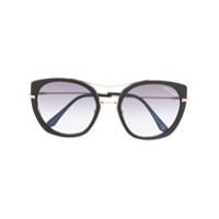 Tom Ford Eyewear Óculos de sol redondo - Preto