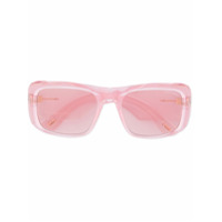 Tom Ford Eyewear Óculos de sol retangular - Rosa