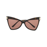 Tom Ford Eyewear Óculos de sol Tallulah - Marrom