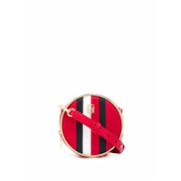 Tommy Hilfiger Bolsa transversal redonda com logo - Vermelho