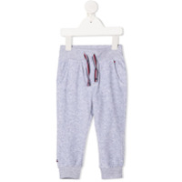 Tommy Hilfiger Junior Calça esportiva slim xadrez - Cinza