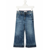 Tommy Hilfiger Junior Calça jeans pantalona com cintura média - Azul