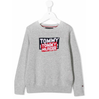 Tommy Hilfiger Junior printed sweatshirt - Cinza