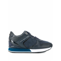 Tommy Hilfiger TÃªnis com recorte contrastante - Azul